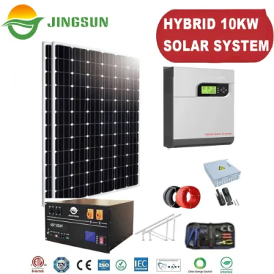 Kit completo di sistema ibrido Solar Powerwall City Electricity per applicazioni industriali