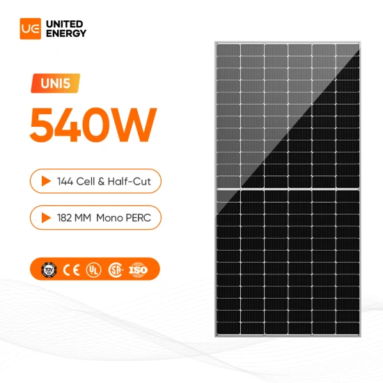 Prezzo dei produttori di moduli fotovoltaici bifacciali a doppio vetro mono perc pannello solare 540W 545W 550W in Cina